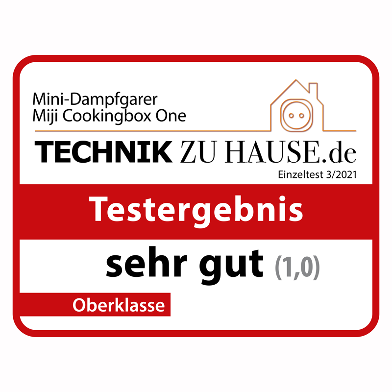 Testsiegel Cookingbox One