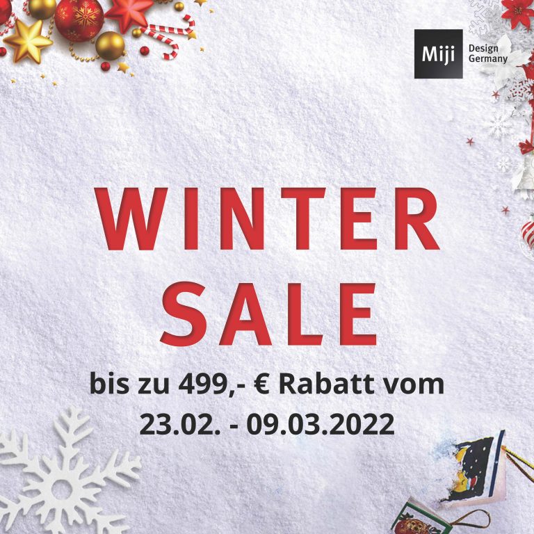 Wintersale bei Miji vom 23.02. - 09.03.2022